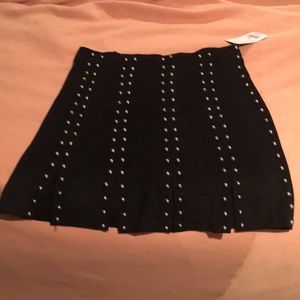 Skirt silver embellishments